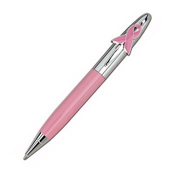 Red or Pink Awareness Ribbon Pen