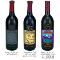 Cabernet Sauvignon in Your Own Custom-Etched Bottle