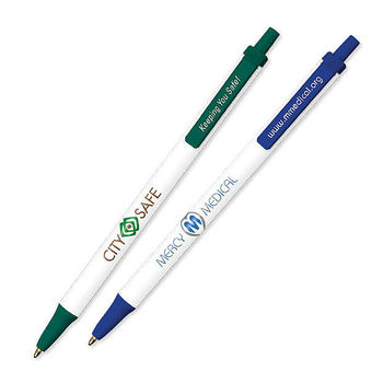 Bic&reg Clic Stic Ecolutions Pen Made from Recycled Plastic