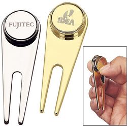 Magnetic Divot Repair Tool with Ball Marker