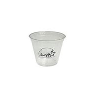 9 oz. Clear Cup Made From Biodegradable and Renewable Corn Plastic