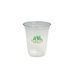 12 oz. Clear Cup Made From Biodegradable and Renewable Corn Plastic