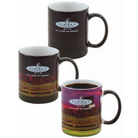 11 oz. Magic CoffeeMug with Heat Activated Appearing and Disappearing Inkwith aFull-Color Imprint