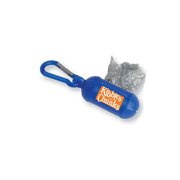 Pet Waste Bag with Carabiner Clip