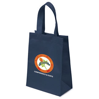 8" x 10" Non-Woven Tote with 12" Handles with Full Color Printing