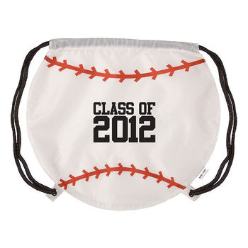 Baseball Drawstring Backpack