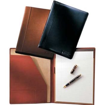 Letter-Size Calfskin Leather Portfolio