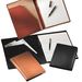 5" x 8" Junior-Size Calfskin Full-Grain Leather Padfolio