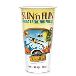 32 oz. COLD Souvenir PAPER Cups with Full-Color Printing