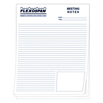 NON-Adhesive Note Pad - 50 Sheets - 8.5" x 11"