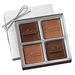2.5 oz Custom Chocolate Squares Gift Box with Themed Shapes