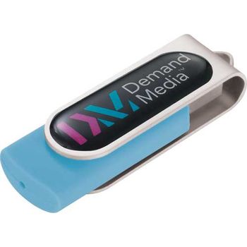 Budget USB Flash Drive with Full Color Printing - 2GB