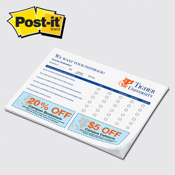 Post-it &reg; Notes - 6" x 8" - 25 Sheet with Full-Color Printing