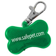 Keep Your Best Friend Safe - The Dog Bone Strobe Clip Light Makes Your Pet More Visible at Night