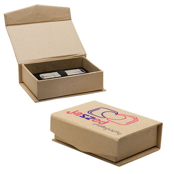 USB Flash Drive Kraft Gift Box