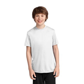 Youth 100% Polyester Wicking T-Shirt - GOOD