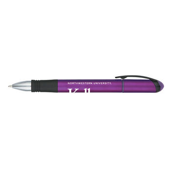 Pen/Highlighter with Rubber Grip