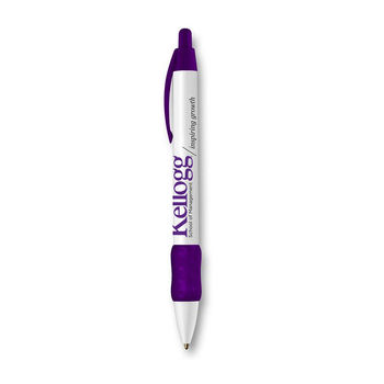 Wide Body Pen with Color Rubber Grip and Full-Color Graphics to Match Your Theme/Message