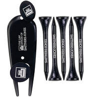 Budget Plastic Golf Tournament Pack Includes 5 Tees, 2 Ball Markers and a Divot Repair Tool