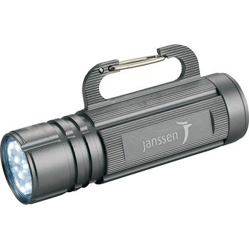 High Sierra&reg; 9 LED Carabiner Hook Flashlight