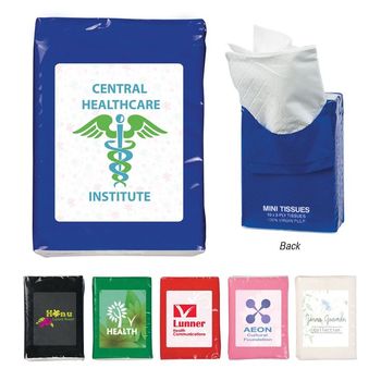 Mini Pocket Tissue Packet with Full-Color Printing