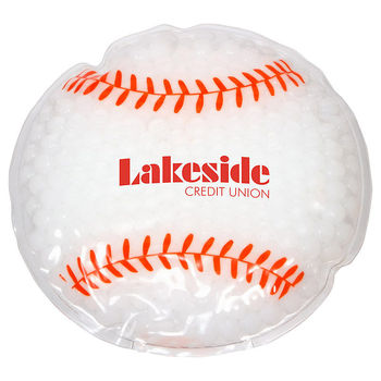 Baseball Shape Hot-Cold Pack with Gel Beads