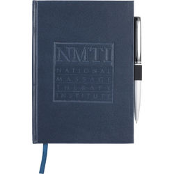 5" x 7" Bound Journal with Faux Leather Hard Cover (72 Sheets)