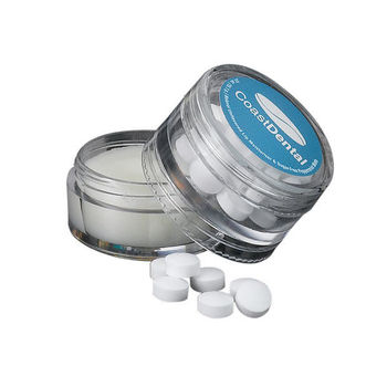 Mints and Lip Balm in Clear Double Stacked Jar
