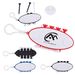 Golf Tool Set Attaches to Golf Bags or Belt Loops