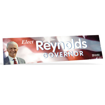 Bumper Sticker (Ultra Removable) with Full-Color Digital Printing - 3" x 11.5"