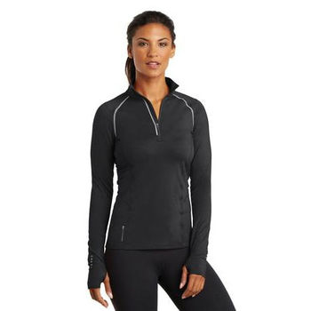 OGIO&reg; Ladies'  Endurance Stretchy Wicking 1/4 Zip Pullover