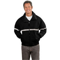Adult Water-Resistant Jacket with Reflective Taping