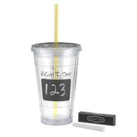 16 oz Back-To-School Chalkboard Travel Tumbler