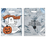 Silver Reflective Ghost Trick-or-Treat Bag