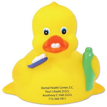 Rubber Duck with a Dental Theme