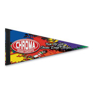 5 x 12 Premium Felt Pennant with Full-Color Printing