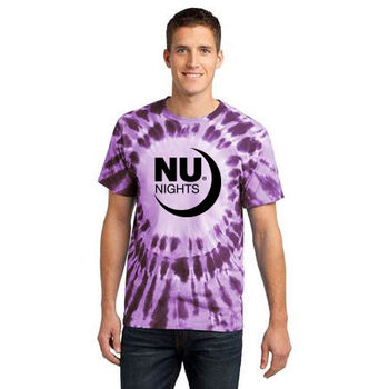 Adult 5.4 oz Tie-Dyed Window T-Shirt 