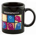 11 oz. C-Handle Black Coffee Mug with a Full-Color Print