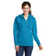 Ladies' Full-Zip Hooded Fleece Sweatshirt - BUDGET