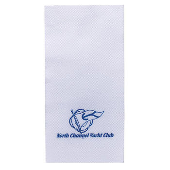 White Paper Hand Towels for Event Bathrooms (1-Color Imprint)