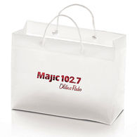 Frosted Plastic Eurotote Bag - 13