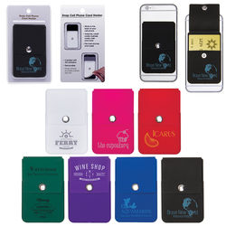 Phone Wallet with Snap Closure and Retail Packaging