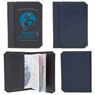 Deluxe Passport Cover with Pockets for Travel Necessities