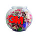 32 oz Plastic Fishbowl Filled With Salt Water Taffy
