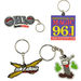 Custom Shape Soft, Flexible PVC Keychains