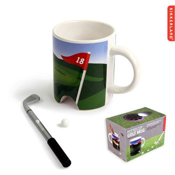 11 oz Clever Putter Cup Golf Mug is a Great Way to Pass the Time on Conference Calls