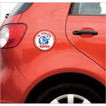 Car Sign Magnet - 3.75" Round