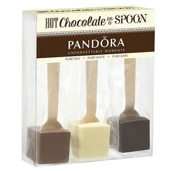 Hot Chocolate on a Spoon - 3 Piece Gift Set (Classic Flavors)