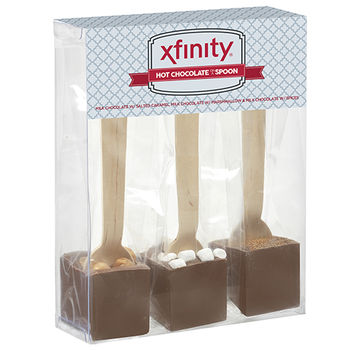 Hot Chocolate on a Spoon - 3 Piece Gift Set (Gourmet Flavors)