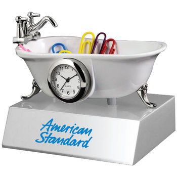 Bathtub Desk Clock